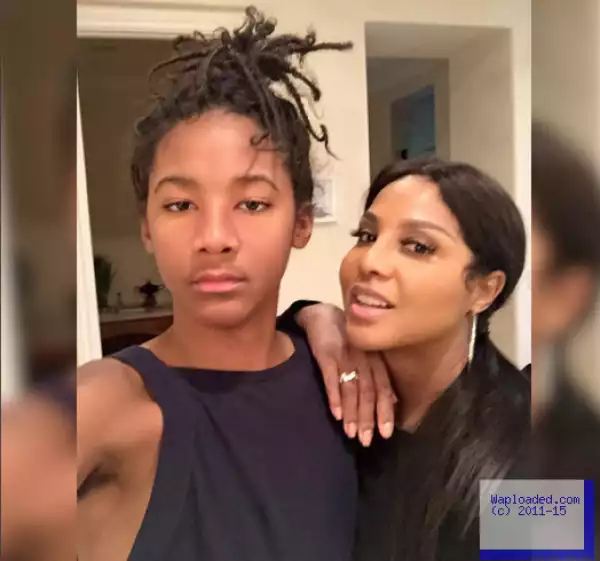 Toni Braxton Shares Cute Pic With Her Son